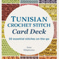 Tunisian Crochet Stitch Card Deck