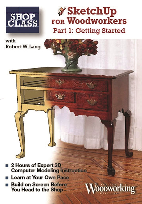 SketchUp for Woodworkers: Part 1 CD-ROM